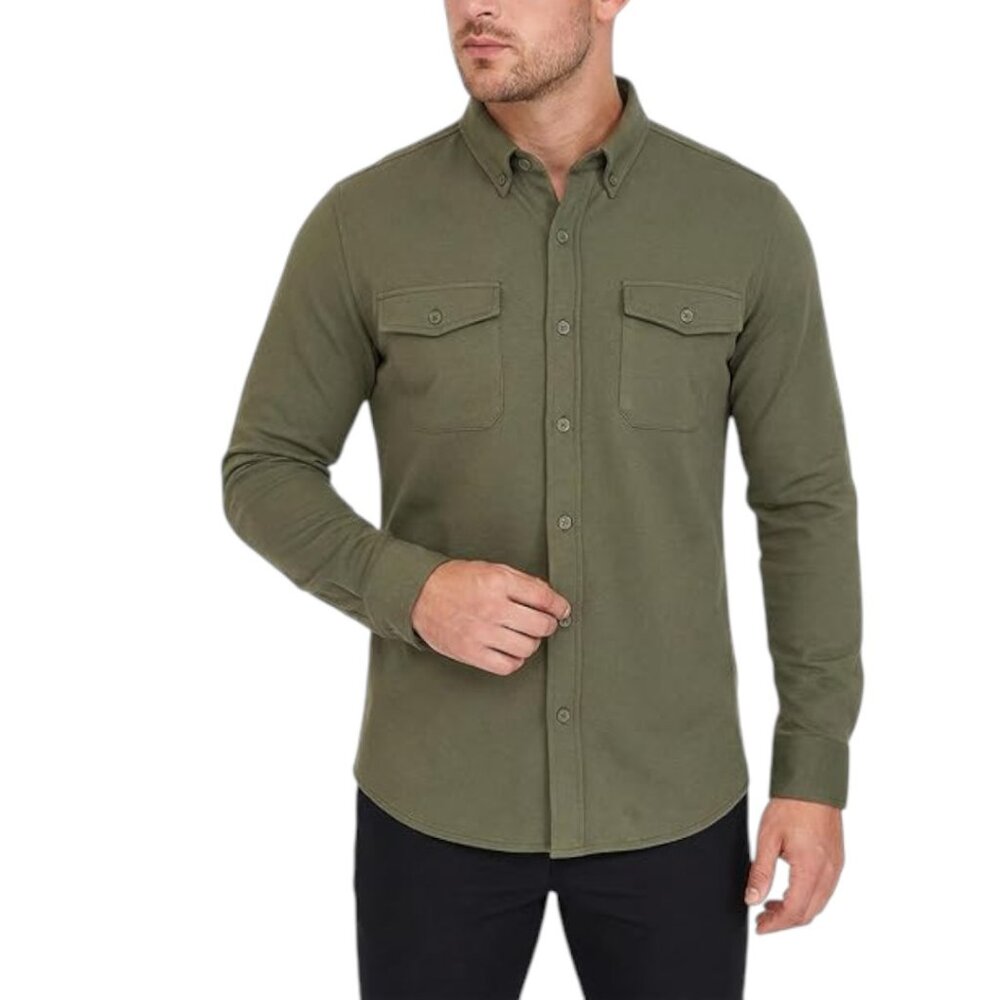 NWOT Spyder Long Sleeve Tech Shirt | Olive